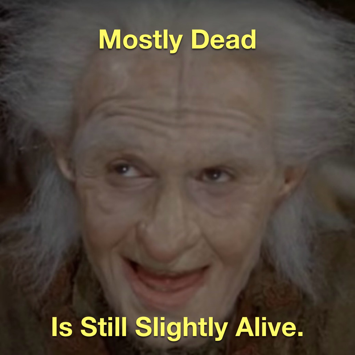 Back from the (Mostly) Dead